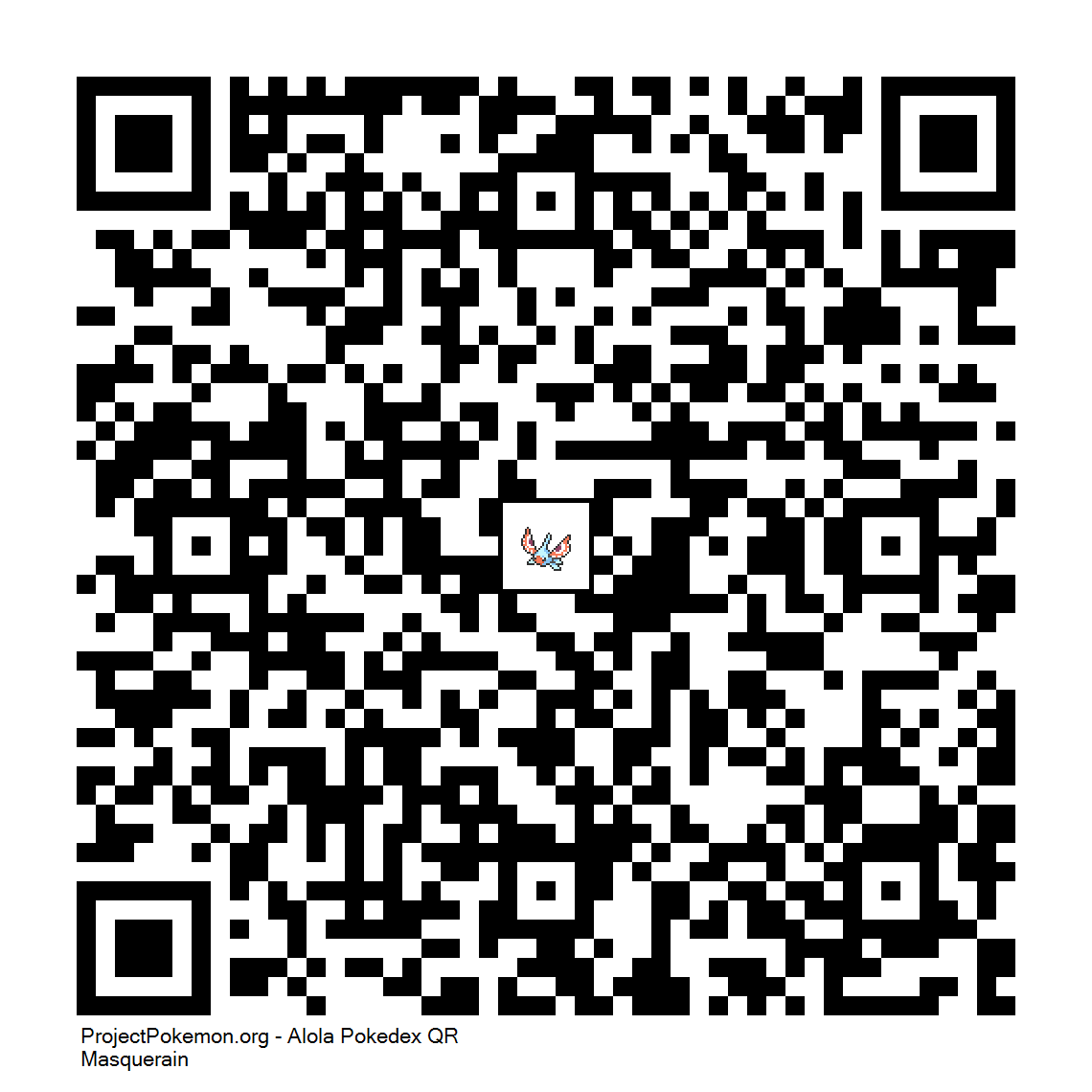 Cdigo QR de Masquerain